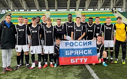 Сборная команда студентов БГТУ стартовала  в III (полуфинальном) этапе Всероссийских соревнований по футболу среди студентов «Общероссийского дивизиона» 